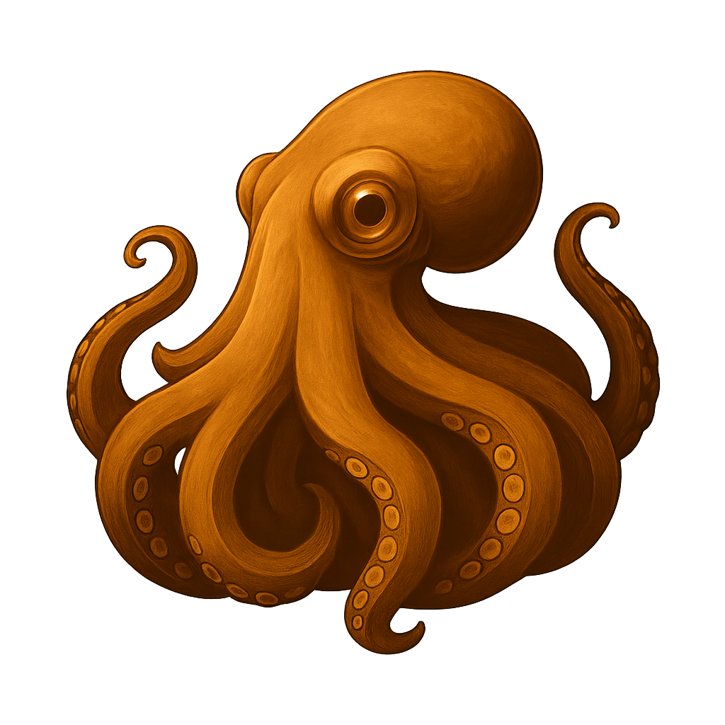Bastionic octopus logo